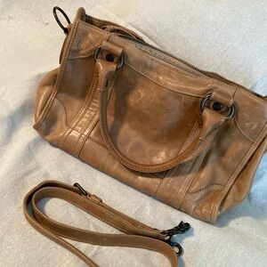 Frye Melissa Satchel handbag, Beige, excellent condition